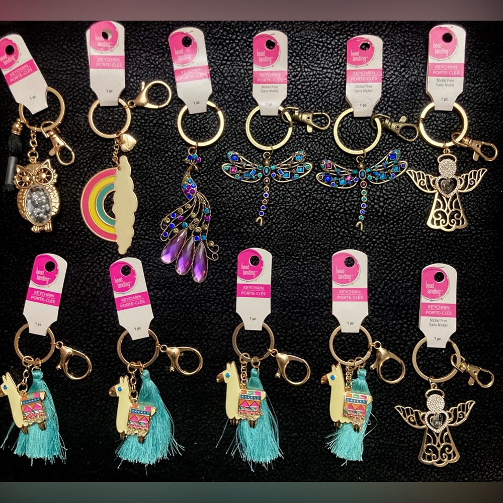 NWT Keychains PRICE IS FOR ALL